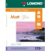Lomond 0102012 A3 170 g/m² abpusēji pārklāts tintes fotopapīrs