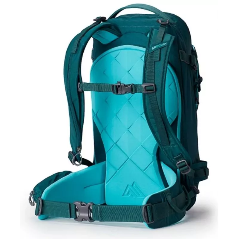 Gregory Targhee sieviešu pārgājienu mugursoma 30 L S/M zaļa