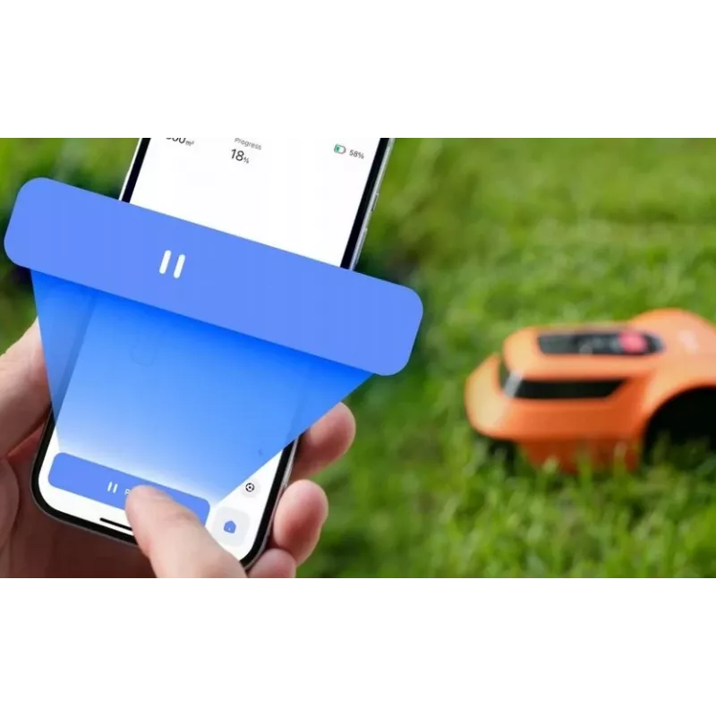 EZVIZ RM600 oranžs robotizēts zāles pļāvējs