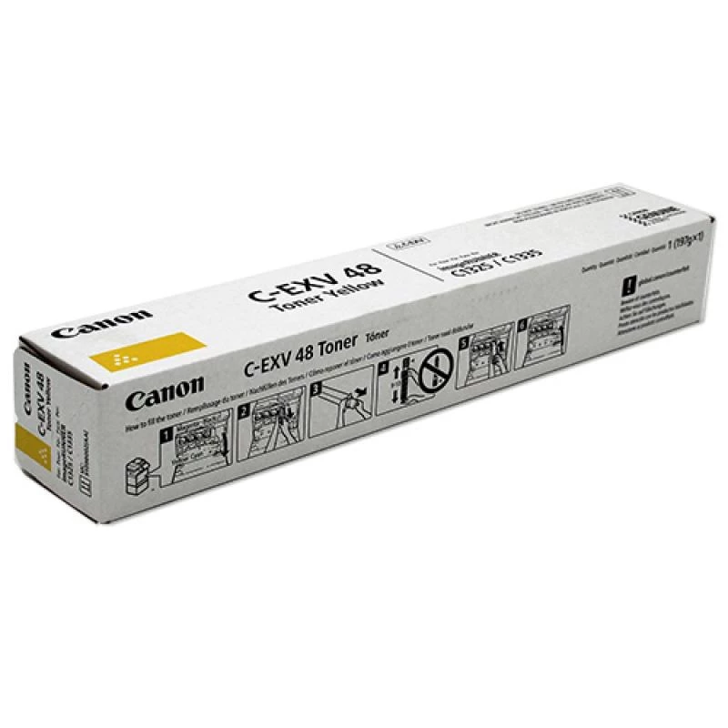 Canon C-EXV 48 toneru kasetne 1 gab. Oriģināla dzeltena
