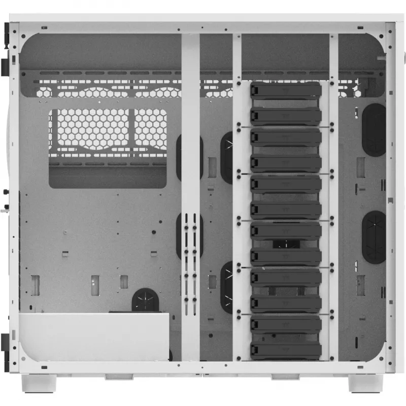 Thermaltake AX700 Grand Tour E-ATX korpuss ar stikla paneli (Balts)
