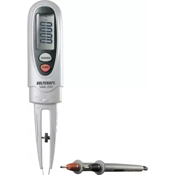 Voltcraft Komponententester digital SMD-200 CAT III 600 V Displejs (rādījumi): 6000 (SMD-200)