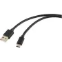 Renkforce RF-5771532 USB kabelis, melns