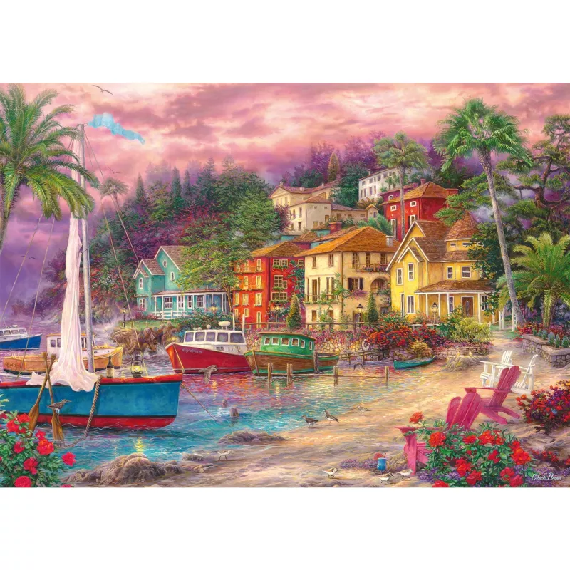 Jigsaw Puzzle schmidt spiele Chuck Pinson Coastal Magic — 1000 gab., mākslinieks Chuck Pinson