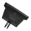 Hub Baseus T-Space ar USB-C uz Lightning kabeļiem Tesla automašīnām (melns)