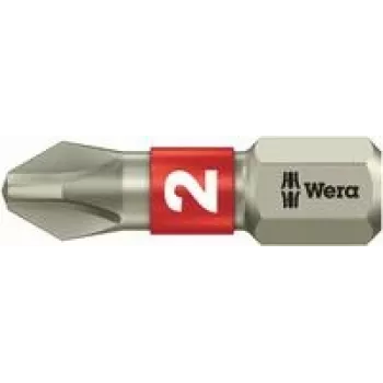 Skrūvgrieža uzgalis Wera 3851/1 TS PH1 × 25 mm nerūsējošais tērauds