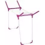 Veļas žāvētājs Leifheit 81635 Rozā balts Platums 435 mm Dziļums 850 mm