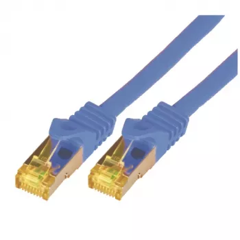 Tīkla kabelis M-Cab 7.5m RJ-45 Cat7 Blue S/FTP