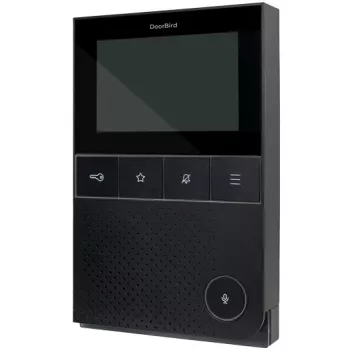 IP video domofons DoorBird A1101 Melns Edition — durvju stacija IP video piekļuves kontrolei (modelis A1101)