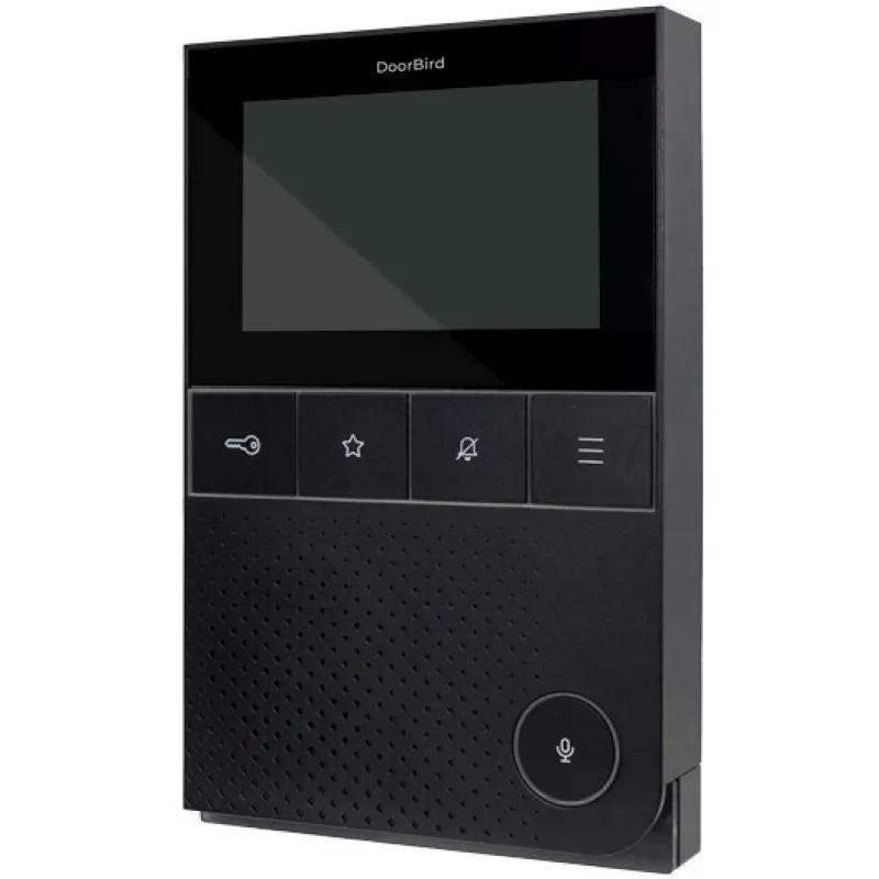 IP video domofons DoorBird A1101 Melns Edition — durvju stacija IP video piekļuves kontrolei (modelis A1101)