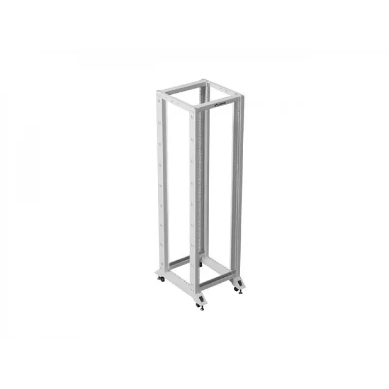 Atvērtais 19 collu plaukts LANBERG 42U, dziļums 800 mm, platums 600 mm, pelēks