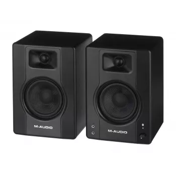 M-AUDIO BX4 BT 2x skaļrunis Melns Vadu + Bluetooth 50 W