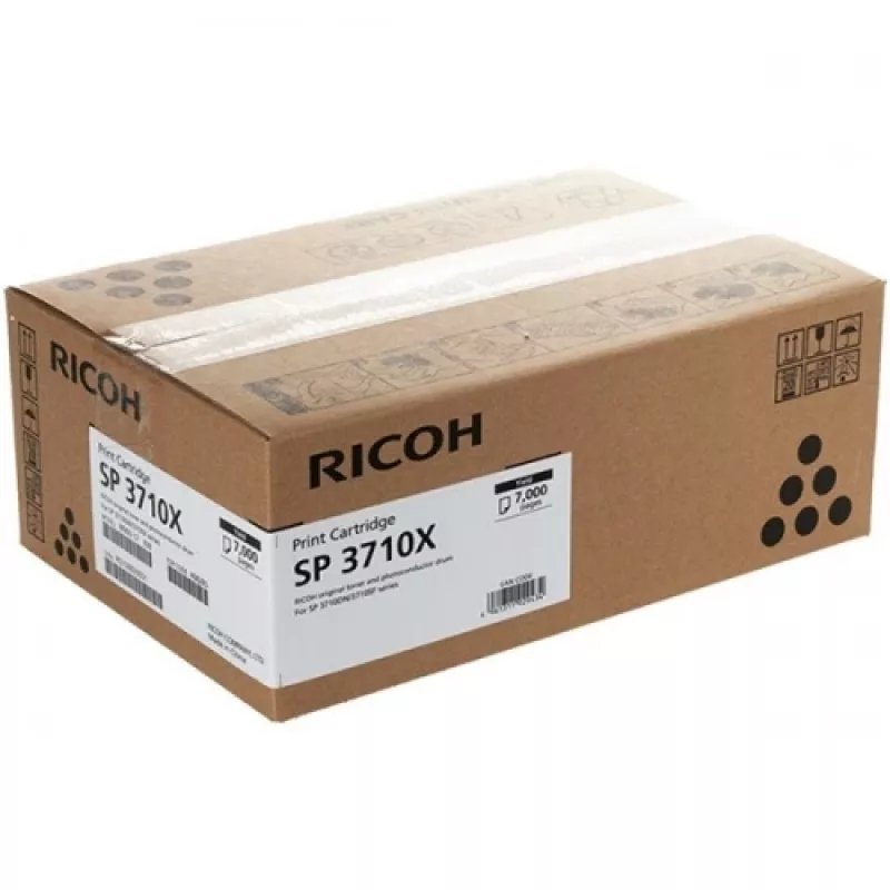 Ricoh SP 3710X (408285) tonera kasetne, melna (SPEC)