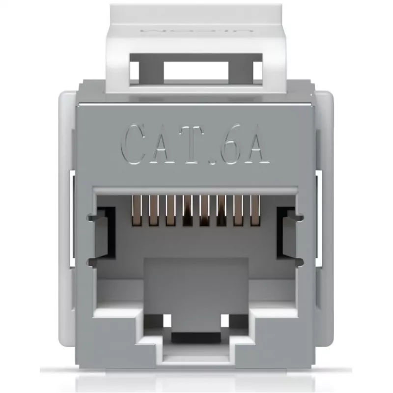 Keystone Coupler Ubiquiti UACC-Keystone-Coupler-C6A Plakans Nerūsējošais tērauds RJ-45