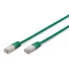 Tīkla kabelis Digitus CAT 5e SF/UTP RJ-45 0,5m zaļš