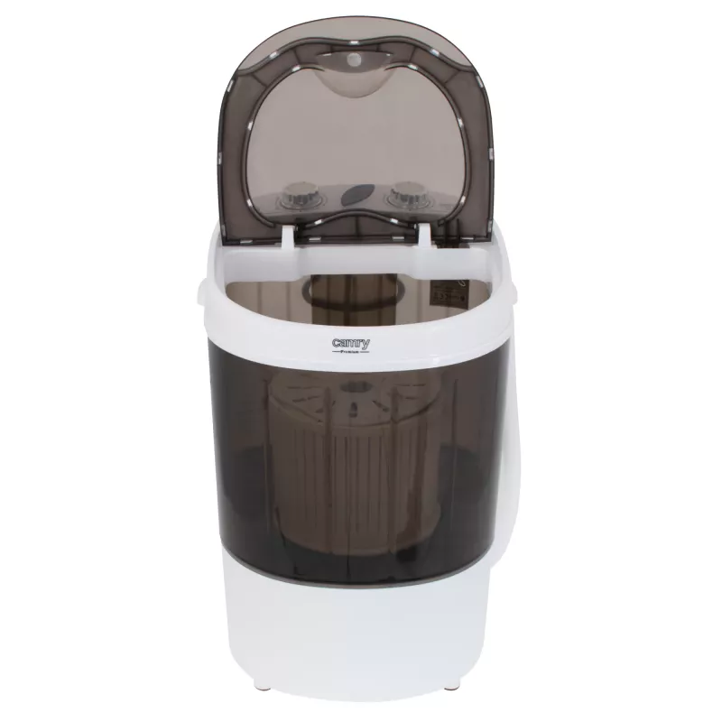 Camry Premium CR 8054 veļas mazgājamā mašīna ar augšējo ielādi 3 kg brūna, balta
