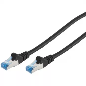 ShiverPeaks komutācijas kabelis CAT6a RJ45 S/FTP 2m melns - Tīkla - CAT 6a