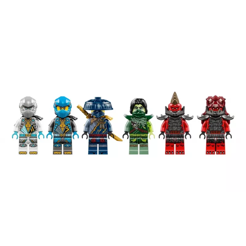 Konstruktors LEGO NINJAGO 71841 Dragon Village — 305 gab., 6 minifigūras, vecums 7+