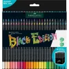 Krāsu zīmuļi Faber-Castell 116450, daudzkrāsu komplekts, 50 gab., mīksts grafīts, kartona kārba