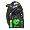 FLEXI jauna Neon M - izvelkamā pavada - 5 m