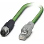 PHOENIX-CONTACT VS-M12MS-IP20-93B-LI/3,0 M12 signāla kabelis, 3 m, IP20