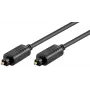 Microconnect TT6100BKAD audio kabelis 1 m TOSLINK melns