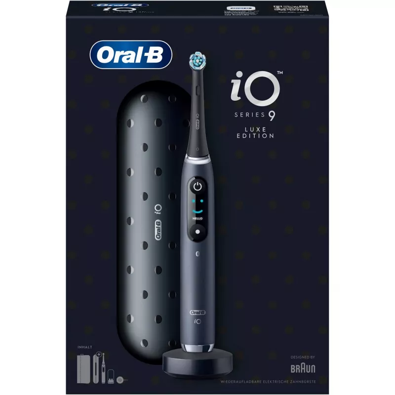 Oral-B iO Series 9 Luxe Edition Melns Onyx zobu birste