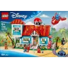 LEGO komplekts Disney 43268 Pludmales māja — modulāra mājas būvēšana, 834 detaļas, 5 minifigūras, vecumam 9+