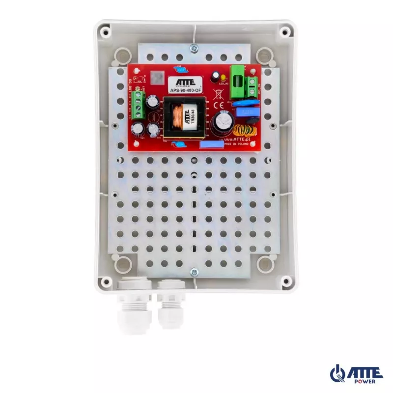SMPS 48V 2A 90W maiņstrāvas adapteris ATTE APS-90-480-M1