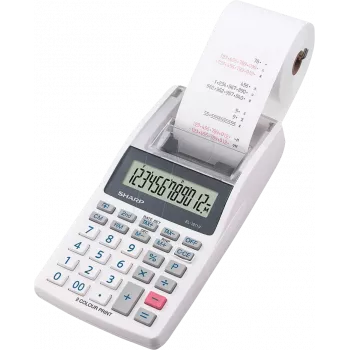 Sharp EL-1611V kalkulators Galda Finanšu Pelēks, Balts