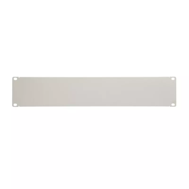 Rack aizbīdnis Extralink Front Blank Panel 2U 19 collu pelēks, 2U, 19 collu, pelēks
