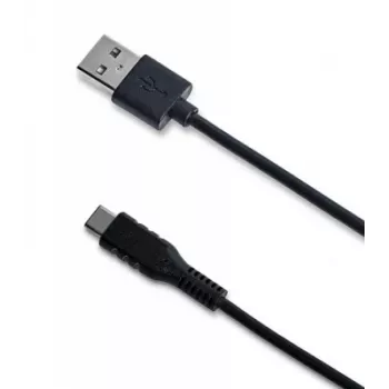 Celly USB-C USB kabelis USB A USB C melns