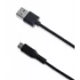 Celly USB-C USB kabelis USB A USB C melns