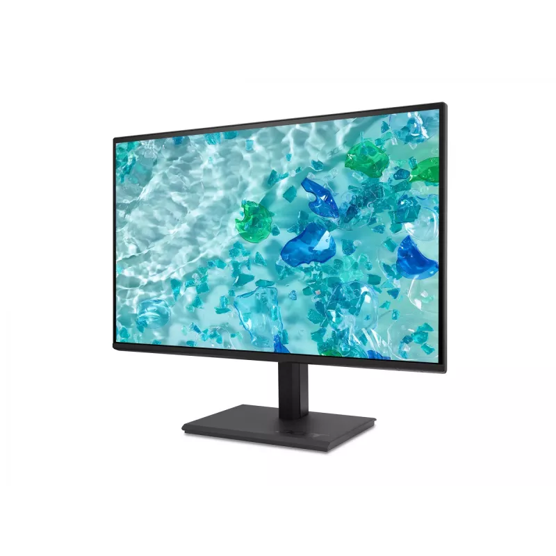 68,6cm/27 inch (2560x1440) Acer Vero B7 B277UGbemiqpruzx 16:9 IPS 4ms 120Hz HDMI(2.0) DisplayPort(1.2) USB-C(90W) Skaļrunis Melns