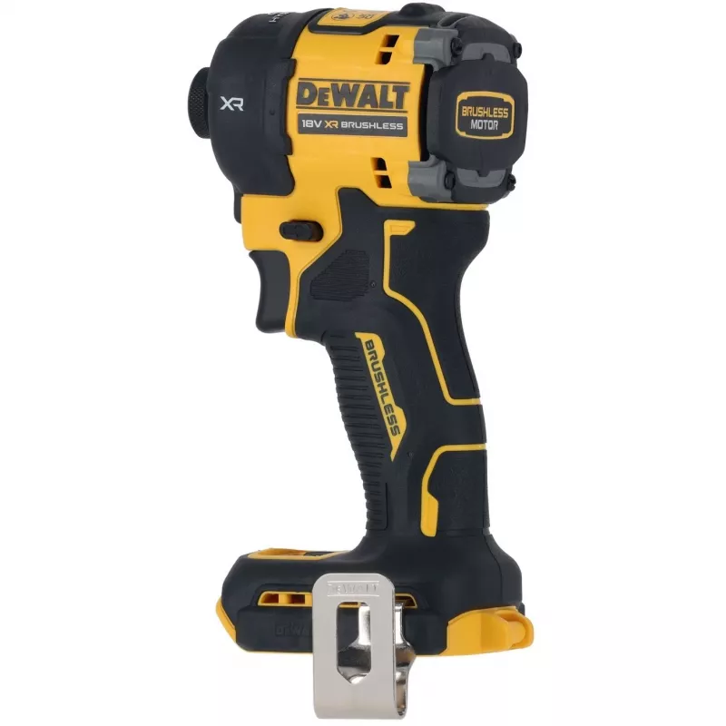 Skrūvgriezis DeWalt DCF870NT-XJ, 18V Li-Ion, 56 N·m, 1/4 collas patrona, pistoles rokturis, 100 mm garums