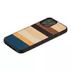 Aizsargājošs tālruņa maciņš Man and Wood iPhone 12 Pro Max, melns