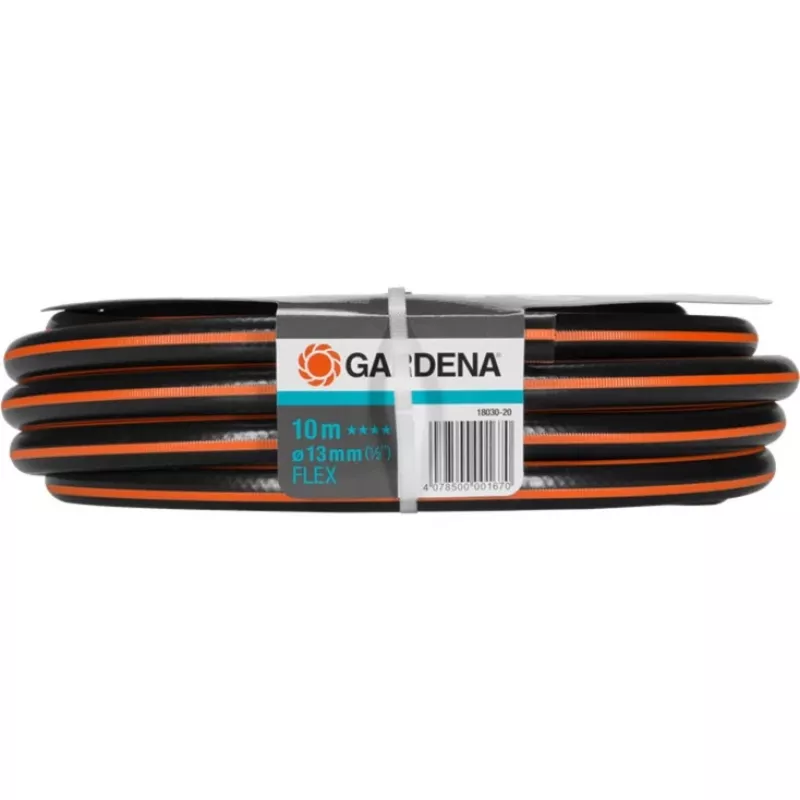 Dārza šļūtene Gardena 18030-20 10 m virszemes, pelēka/oranža