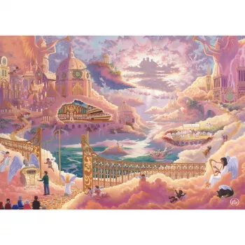 Puzle Schmidt Spiele Zac Kinkade Kingdom of Heaven — 1000 gabaliņi, ainavu māksla