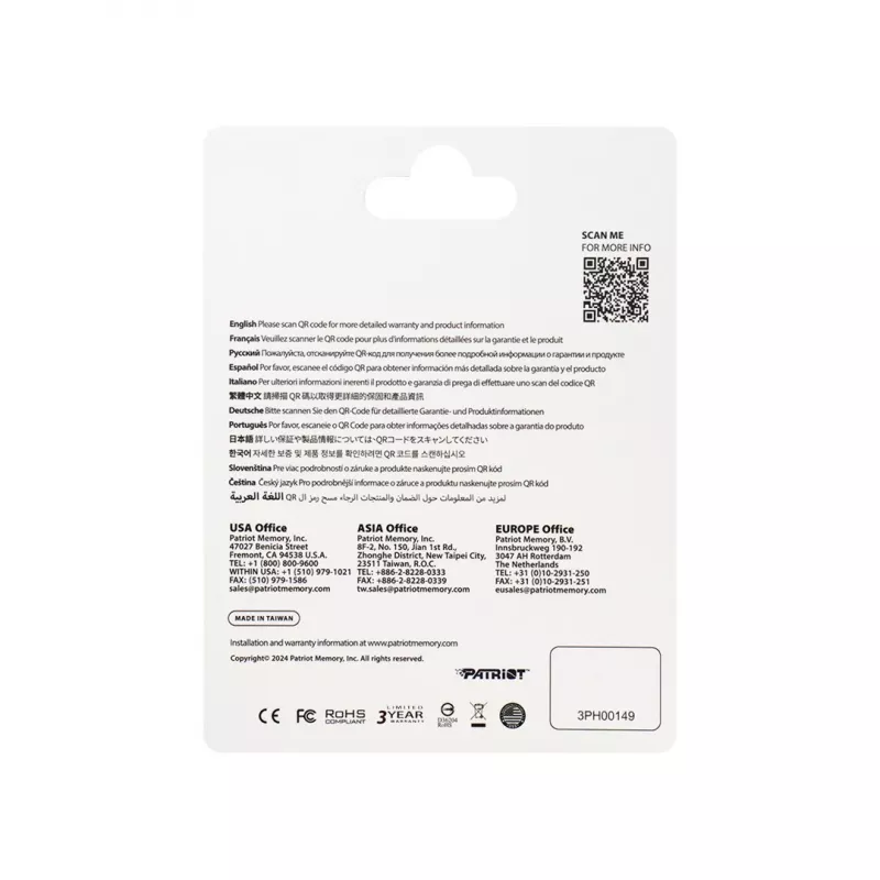 Patriot Memory EP A2 atmiņas karte 128 GB MicroSDXC V30 U3 Class 10 (PEF128GEP32MCX)