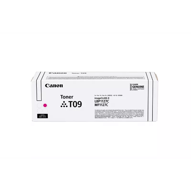 Canon TONER T09 M tonera kasetne 1 gab. Oriģināls fuksīna krāsas