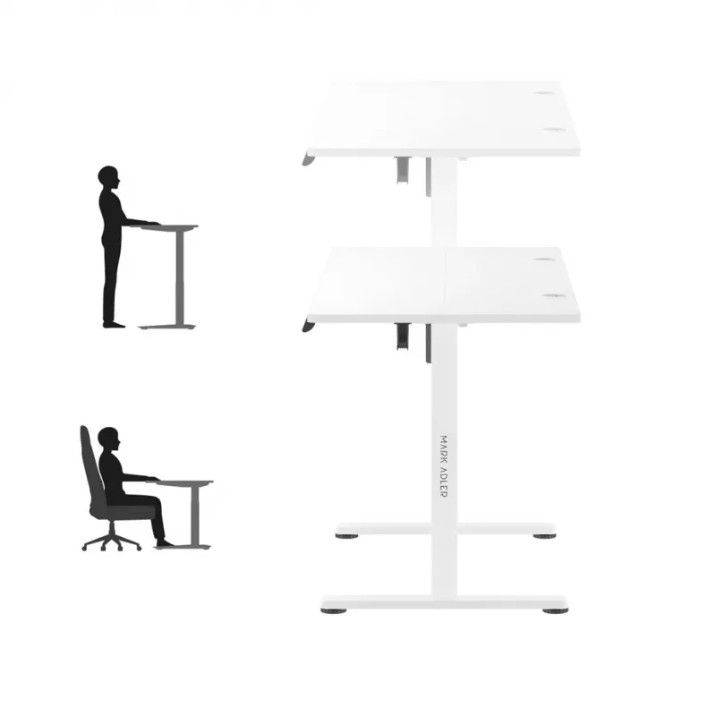 Elektriskais rakstāmgalds MA-Leader 7.0 Balts