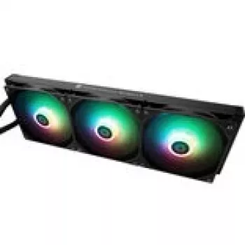 CPU Cooler Thermalright Frozen Warframe 420 Melns ARGB — 140mm ARGB ventilatori, 420mm radiators