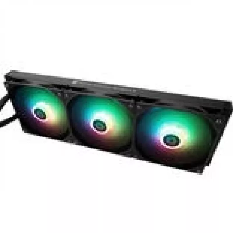 CPU Cooler Thermalright Frozen Warframe 420 Melns ARGB — 140mm ARGB ventilatori, 420mm radiators