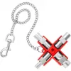 Knipex 00 11 06 universālā/vadības skapja atslēga
