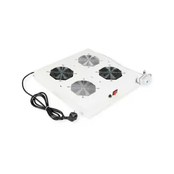 ROLINE 19 collu indukcijas ventilatora bloks 26.21.0076, pelēks, 2 ventilatori