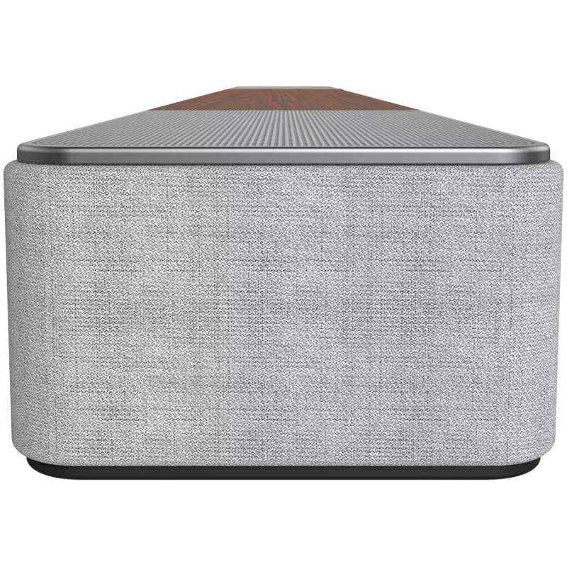 Soundbar skaļrunis KLIPSCH 1073541 — 3.1.2 kanāli, 100 W RMS, iebūvēts zemfrekvences skaļrunis, pelēks/valriekstkoks