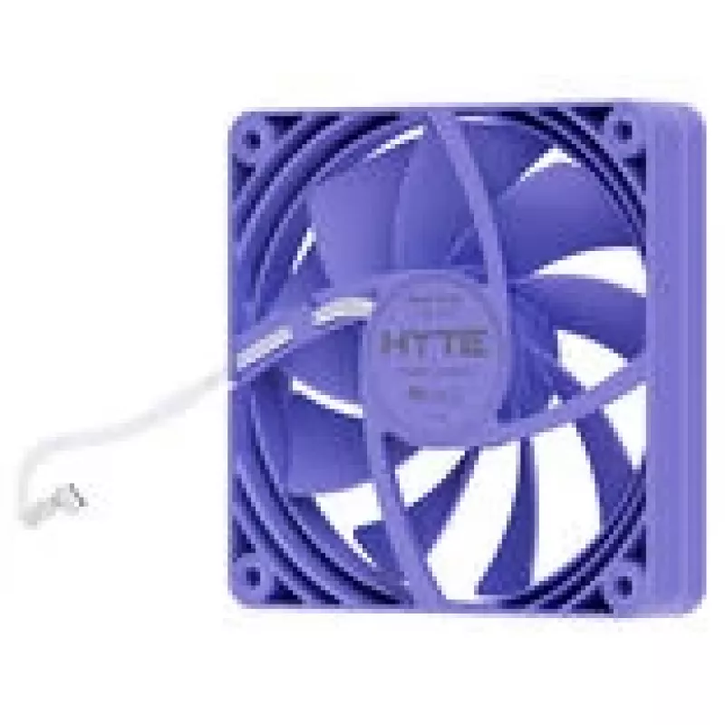 Datora dzesēšanas ventilators HYTE FA12-TM-4 120 mm violets, 1500 RPM, 72 m³/h, 1,6 mmH2O, FDB, 4 gab. iepakojumā