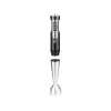 Rokas iegremdējamais blenderis LAFE BRK-003A, 800 W, melns/sudrabains, nerūsējošā tērauda asmens, 0,6 L bļoda, 0,5 L krūze