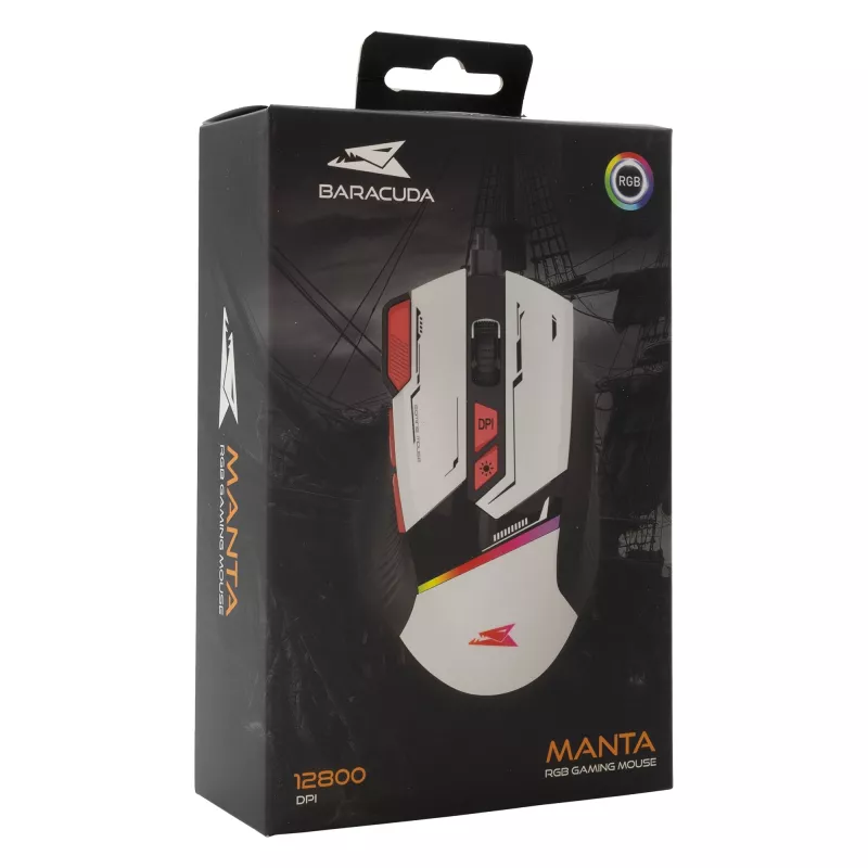 Pele Baracuda BGM-042 MANTA Balta USB