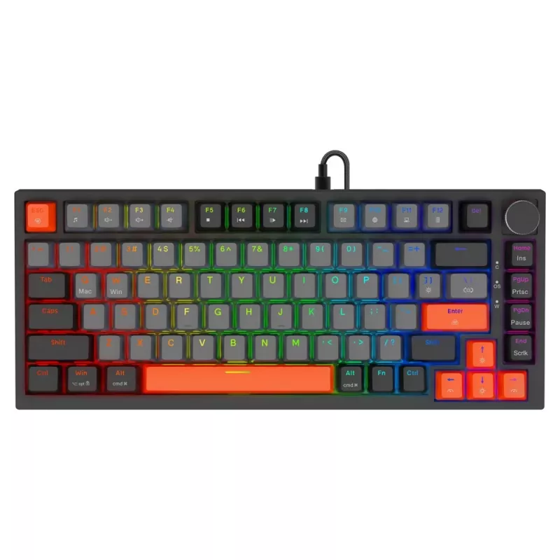 Savio ASTRAL BLACK JADE 3 KRĀSAS tastatūra Gaming USB QWERTY US International